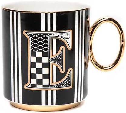 MACKENZIE-CHILDS My Mug, Decorative Ceramic Coffee Mug with Handle, E
