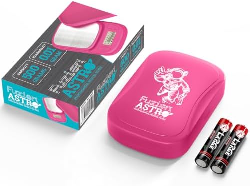 Fuzion Digital Pocket Gram Scale 500g x 0.01g, Small Food Scale ASTRO-500