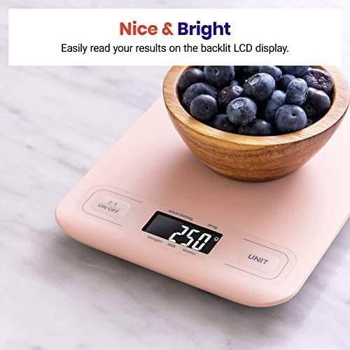 Etekcity Food Kitchen Scale, Digital Grams and Ounces, Medium