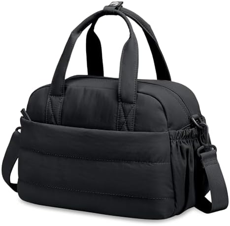 CAMTOP Lunch Box for Women Men Insulated Lunch Bag Lunch Tote Bag Leakproof Thermal Cooler Large Capacity for Travel Work School Picnic (Black, Medium)