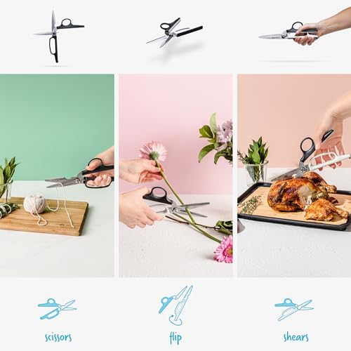 Dreamfarm Bishears 2-in-1 Kitchen Scissors and Shears