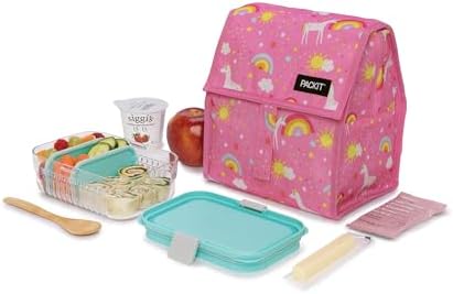 PackIt Freezable Lunch Bag, Unicorn Dream Pink
