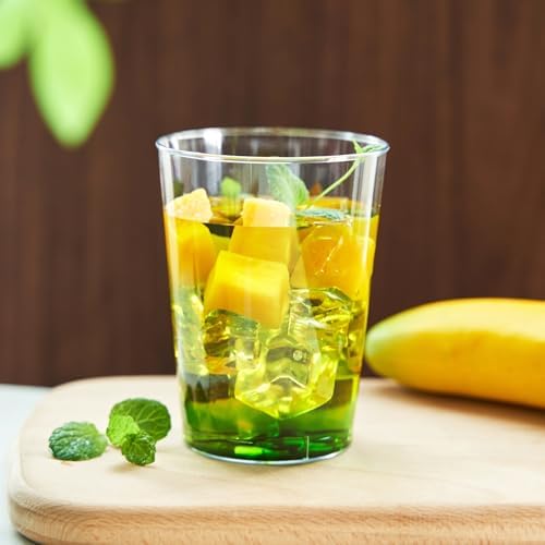 RACETOP 10 oz Clear Disposable Plastic Cups [100 Pack]