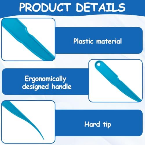 2PCS Shrimp Deveining Tool, Blue Shrimp Deveiner Prawn Peeler Shell Remover Kitchen Seafood Gadget For Home Cooking And Seafood Preparation
