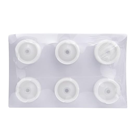 Restaurantware First In First Out 32 Ounce Condiment Squeeze Bottle 6 Refillable Lid FIFO Squeeze Bottle - Precision Dispensing Tip Flexible Clear Plastic Squeeze Bottle For Sauces