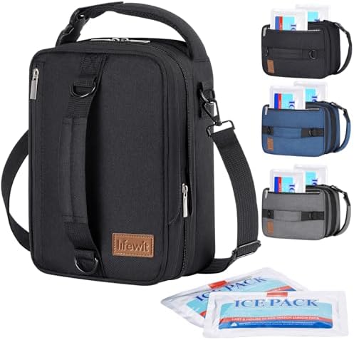 Lifewit Expandable Lunch Box for Men, Insulated Lunch Bag