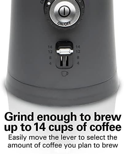 Hamilton Beach Custom Grind Electric Coffee Grinder For Up To 14 Cups
