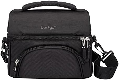 Bentgo Deluxe Insulated Lunch Bag with Adjustable Strap & Outer Pocket