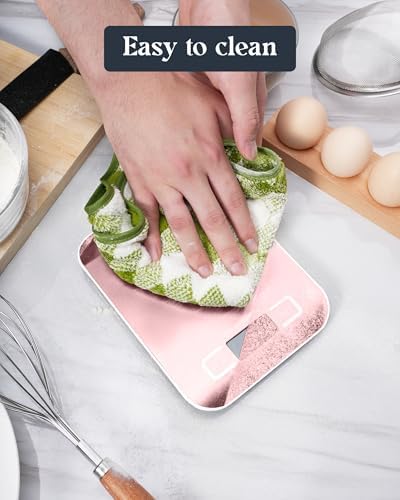 Food Scale, Digital Kitchen Scale with Grams & Ounces Units, 11lb