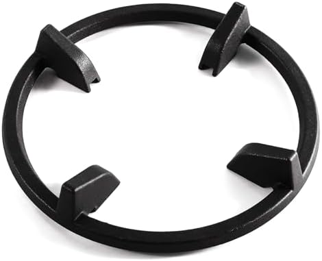 Wok Ring, Replacement Parts for Gas Stove Burner Grates Cast Iron Stove Top Grates Support Ring Universal Non-Slip 9 Inch Samsung GE Whirlpool Kitchenaid LG Range Base Wok Burner Ring
