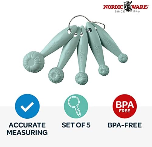 Bundt Measuring Spoons, Sea Glass