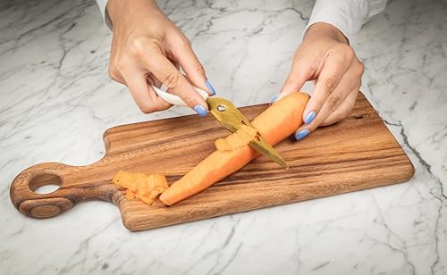 Abbott Collection Multi Purpose Kitchen Shears - Gold/Ivory
