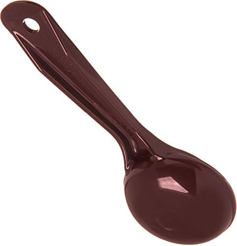 Carlisle FoodService Products Measure Miser Solid Measuring Spoon with Short Handle, 1.5 Ounces, Brown (Pack of 2)