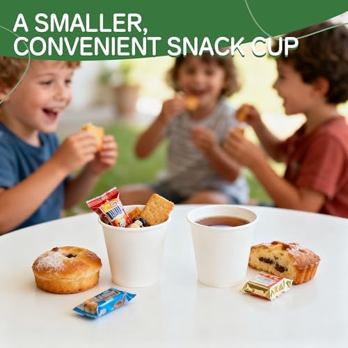 300 Pack 3 oz Bathroom Paper Cups, Disposable Mouthwash Cups