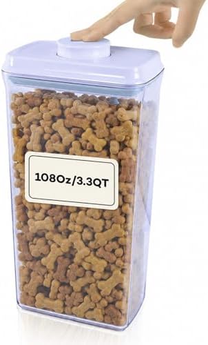 Bop Top Airtight Food Storage Containers | Pop-Top Lid | 13.5 Cups / 108 Oz