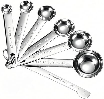 Tablespoon Measuring Spoons Set,Teaspoons Measuring Spoons Stainless Steel