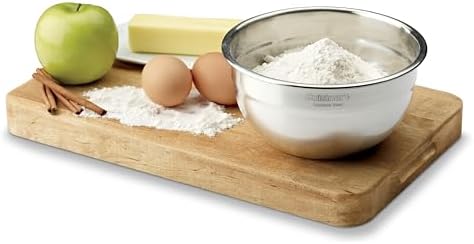 Cuisinart Mixing Bowl Set, Nesting Bowls, Stainless Steel, 3-Piece