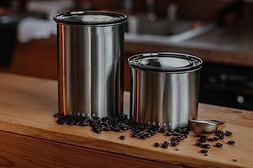 AirScape Planetary Design Stainless Steel Coffee Canister | Food Storage