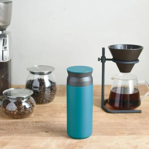 KINTO 20946 Travel Tumbler, 16.9 fl oz (500 ml), Black, Double Wall Vacuum Construction, Heat and Cold Retention