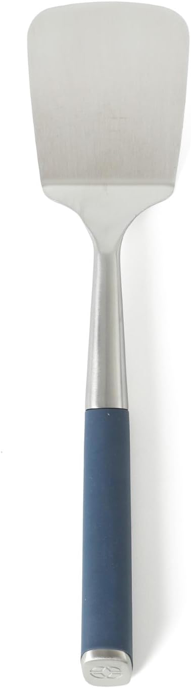 Calphalon Edge Stainless Steel Turner - Navy Blue