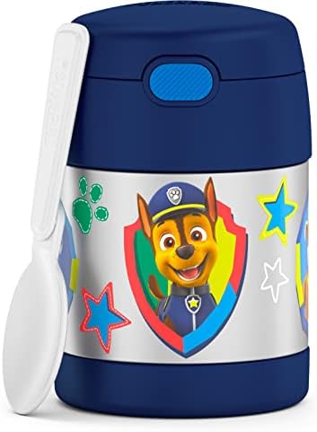 THERMOS FUNTAINER Kids Food Jar with Spoon, Paw Patrol, 10 Ounce (Pack of 6)