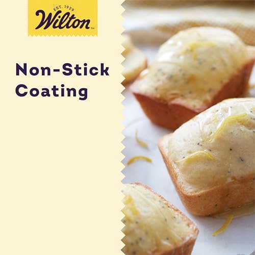 Wilton Recipe Right Loaf Pan for Baking, Mini Size, Single Cavity, Set of 3