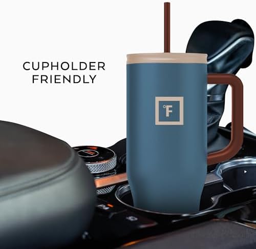 IRON °FLASK 40 oz Co-Pilot Insulated Travel Mug