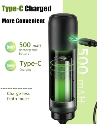 Electric Matcha whisk,Portable Milk Frother Handheld Electric Foam Maker
