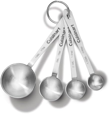 Cuisinart CTG-00-SMP Stainless Steel Measuring Spoon Set