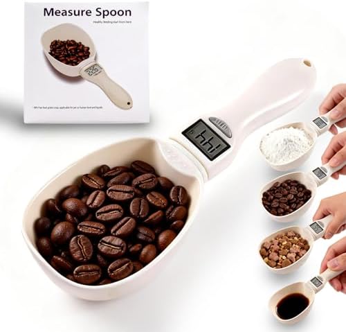 Digital Measuring Spoon, 800g/0.1g Precision Handheld Scale Scoop