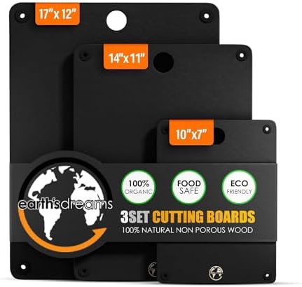 Composite Wood Cutting Board Set of 3, Chopping Boards