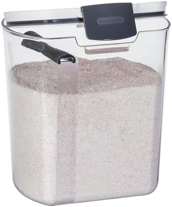 ProKeeper Flour Storage Container with Airtight Lid, 4-Quart Capacity