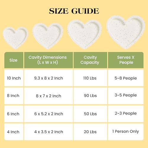 4 Inch Mini Heart Shaped Silicone Cake Pans, Cream, Set of 3