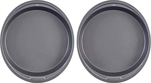 GoodCook 9-Inch Round Nonstick Cake Pan Set (2-Pack) – Heavy-Duty Carbon Steel Bakeware with Easy-Clean Non-Stick Coating – Oven & Dishwasher Safe Baking Pans for Layer Cakes, Cheesecakes, and More