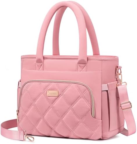 Artelaris Lunch Bag Women, Adult Insulated Lunch Box, Leakproof Lunch Cooler Bag, Reusable Large Lunch Cooler for Work, Picnic, Travel (Pink)