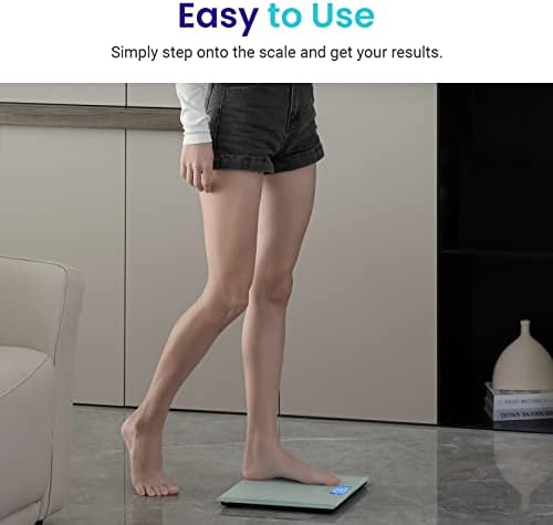 Etekcity Digital Electric Bathroom Scale for Body Weight, 400 lbs, White, ‎11.8 x 11.8 inches (Pack of 5)