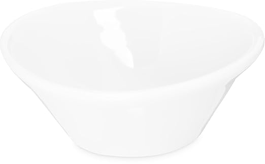 Carlisle FoodService Products Stadia Reusable Plastic Sauce Cup for Home and Restaurant, Melamine, 4 Ounces, White, (Pack of 24)