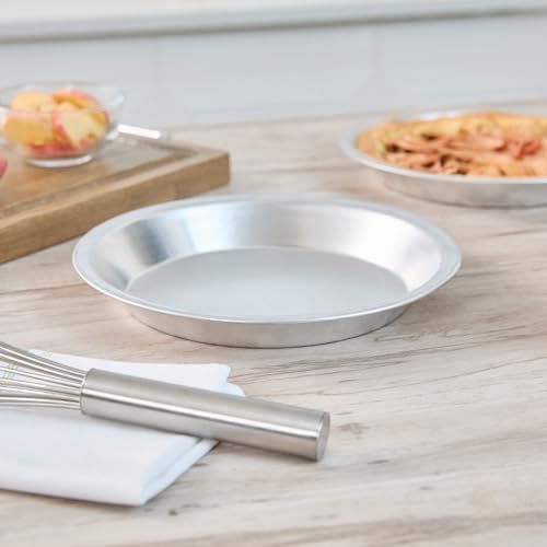 Restaurantware Aluminum Gauge Pie Pan, 72 Pack