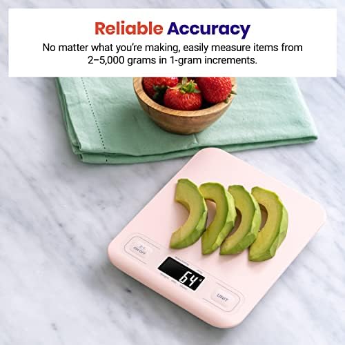 Etekcity Food Kitchen Scale, Digital Grams and Ounces, Medium