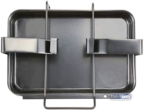 Uniflasy 7515 Grill Catch Pan Holder/Drip Pan/Grease Collection Pan Replacement Parts for Weber Genesis 1000-5500, Genesis Silver/Gold/Platinum, Genesis II Series, Platinum I/II, and Summit Grills