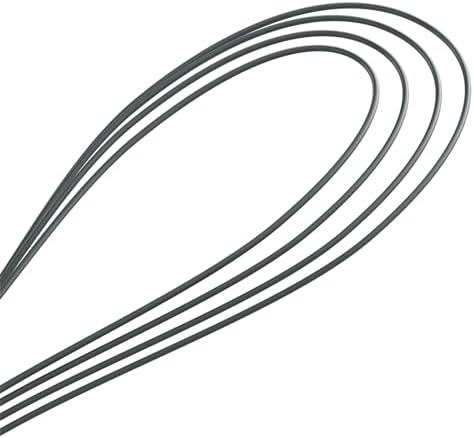 Zyliss Flat Whisk, Sustainable Wheatstraw/Nylon, Cooking Whisk forr Cooking and Serving with Heat Resistant Silicone Head, Beluga Grey, 11.9" x 2.8", Dishwasher Safe, 5 Year Guarantee