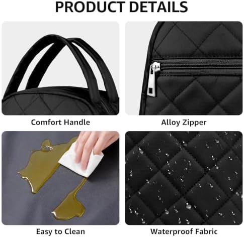 Paquesta Lunch Bag Women Stylish Quilted Lunch Boxes for Adult