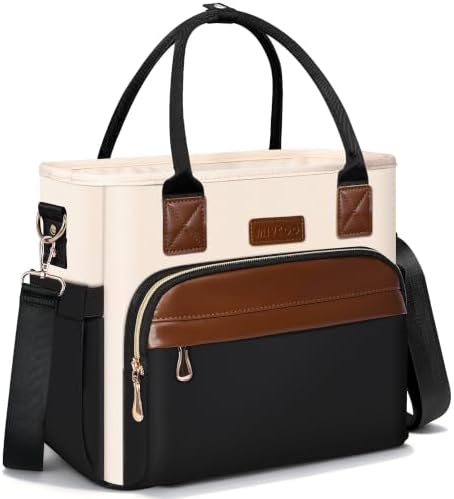 MIYCOO Insulated Lunch Bag Women, Large Tote Lunch Box for work, 18L