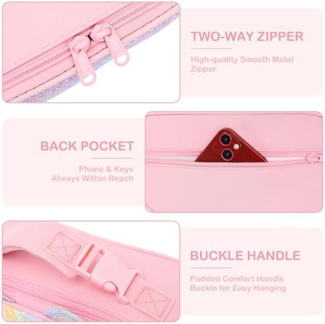 FlowFly Kids Lunch box Insulated Soft Bag Mini Cooler Back to School Thermal Meal Tote Kit for Girls, Boys, Smile