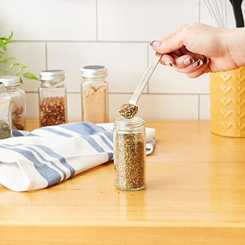 RSVP International Endurance Kitchen Collection Open Stock Measuring Spoon, Stainless Steel, Dishwasher Safe, 0.5-Teaspoon