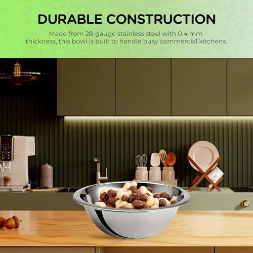 OCS Parts 0.75 Quart Stainless Steel Mixing Bowl | 7-Inch