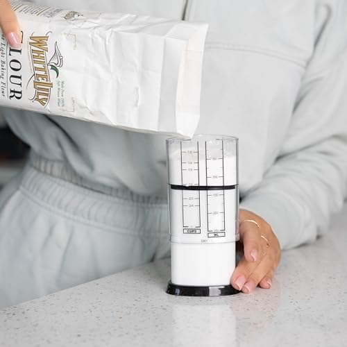 KitchenArt Pro Adjustable Measuring Set, TBL, TSP & 1 Cup Measuring Cup