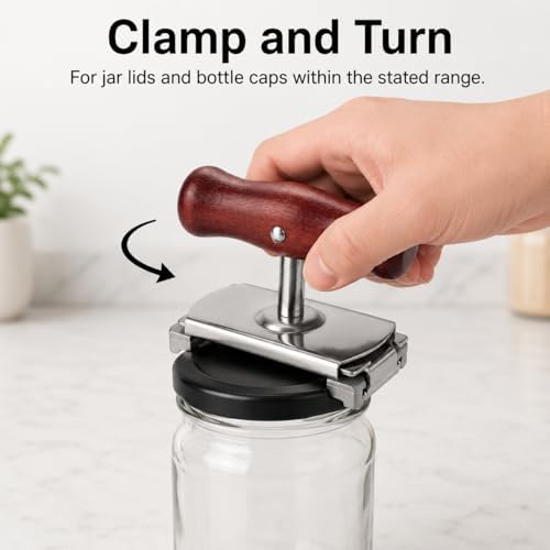 2 Pack Jar Opener for Seniors, Weak Hands and Bottle Caps