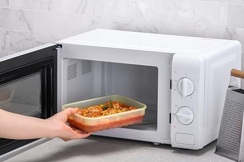 LocknLock Fresh-Block Plastic Food Storage Container | Produce Storage Containers for Fridge | Vegetable & Fruit Storage Containers for Fridge, Storage, Microwave & Dishwasher Safe 330ml