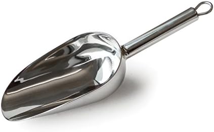 RSVP International Endurance Stainless Steel Measuring Scoop Collection, 1-Cup